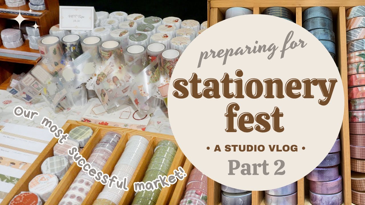Prepping for StationeryFest 2023 ✿ PART 2!