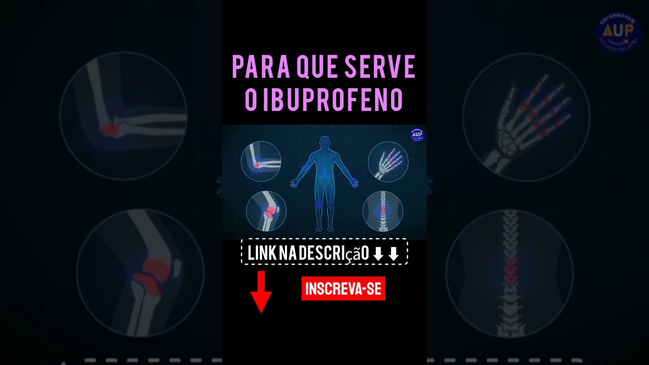 INDICA&Ccedil;&Otilde;ES DO IBUPROFENO OU PARA QU&Ecirc; SERVE? #medicamento #inflama&ccedil;&atilde;o