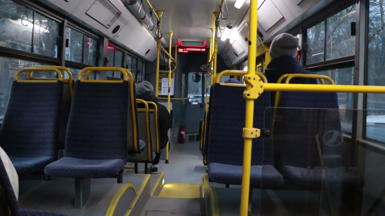 Przejazd Jelczem M121I4 #4903 na linii zastępczej ZKA WKD ZA1