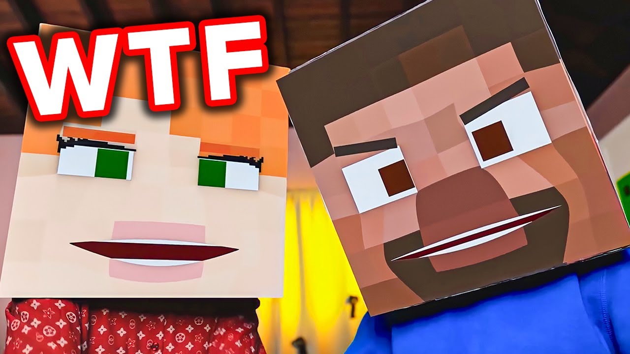 Самая жуткая семейка Minecraft...