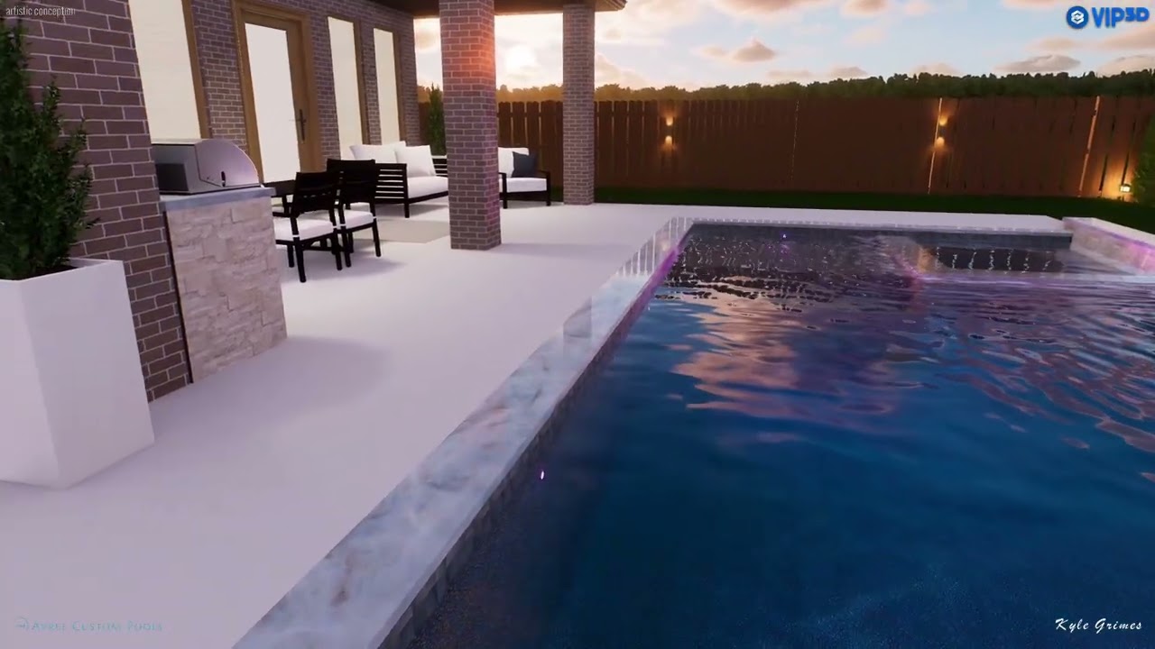 Pandari Backyard Oasis - Professionally Designed by Kyle Grimes 