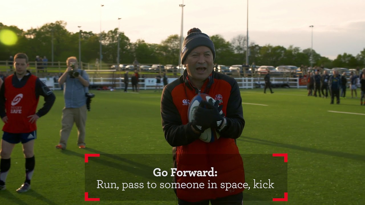 Game Changers Masterclass- Eddie Jones- Catch, Pass, Support  Part 1