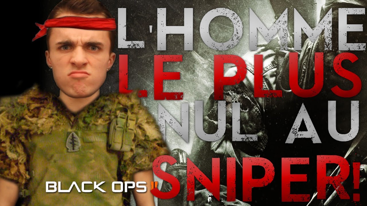 L'homme le plus nul du monde au sniper - Premi&egrave;re vid&eacute;o sur le multi de Black Ops 2 !