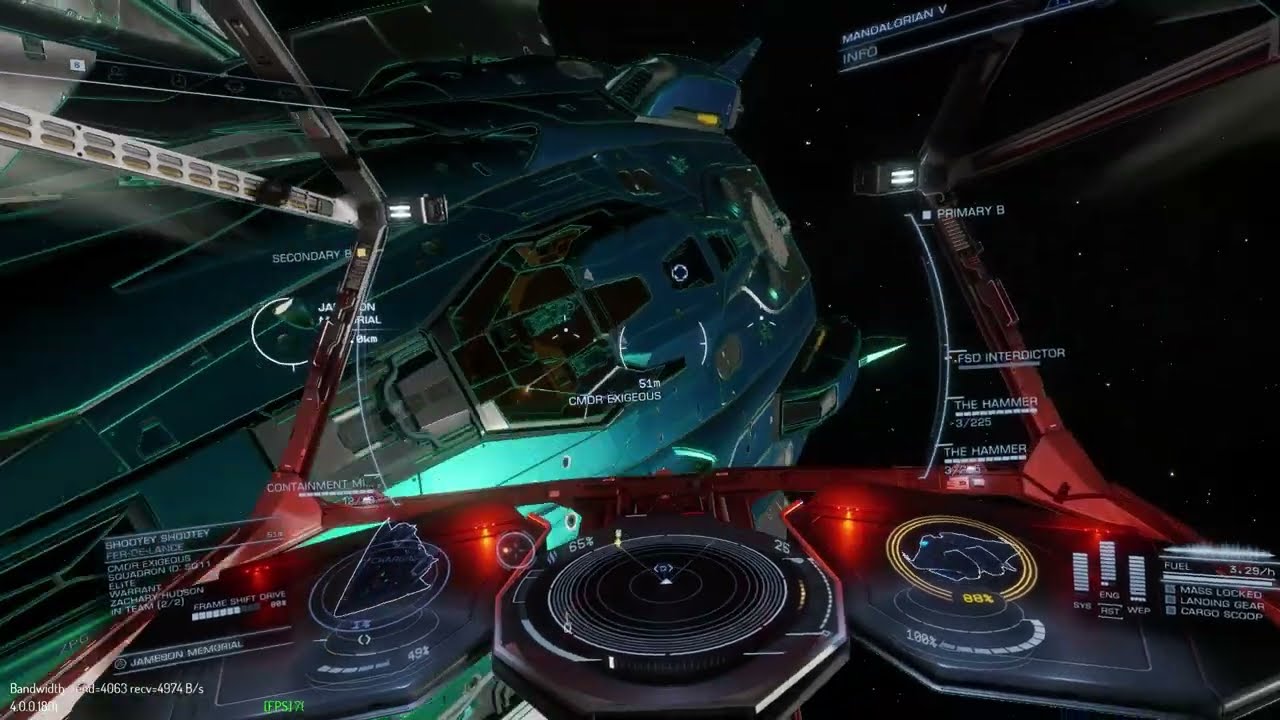 Elite: Dangerous - Cmdr Exigeous' Bounty Has Been Claimed