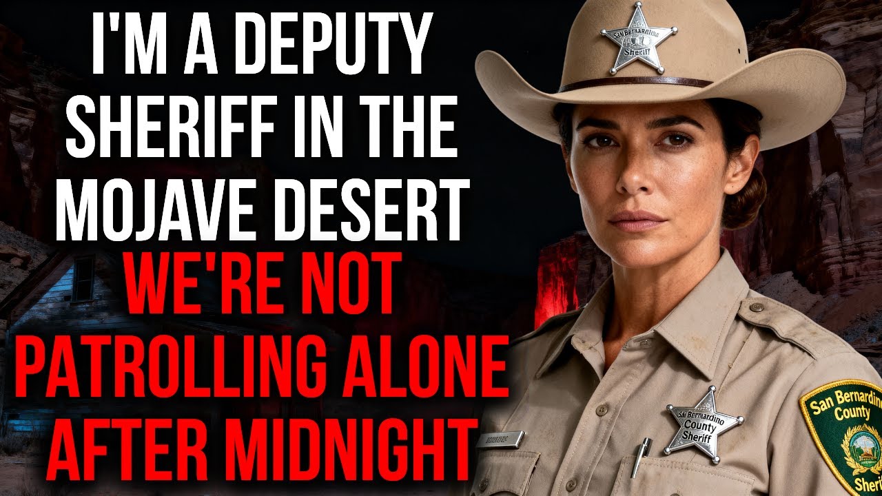 I'm A Deputy Sheriff In The Mojave Desert. We're Not Patrolling Alone After Midnight. | Creepypasta