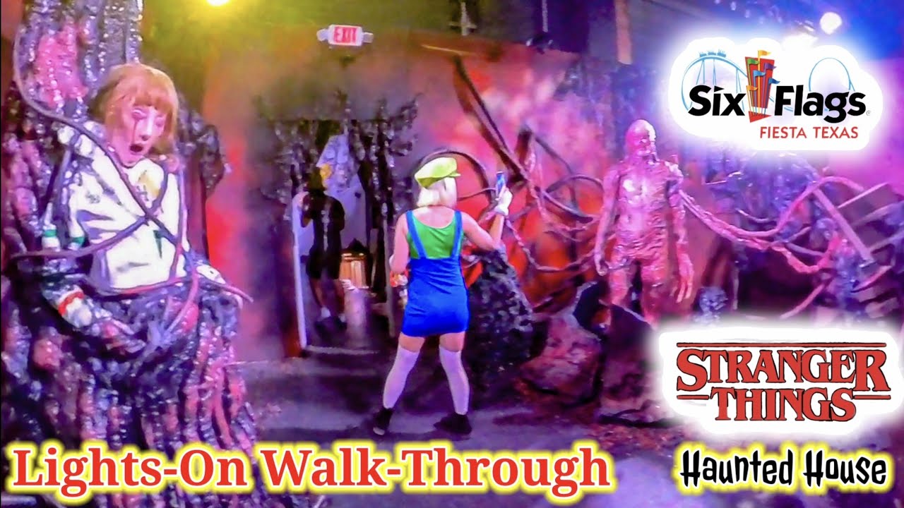 EXCLUSIVE Lights-On! Stranger Things Haunted House Walk-Through! Fright Bash ACE Event | 10/12/24