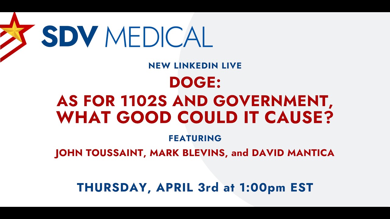 DOGE: As for 1102 s and government, what good could it cause?