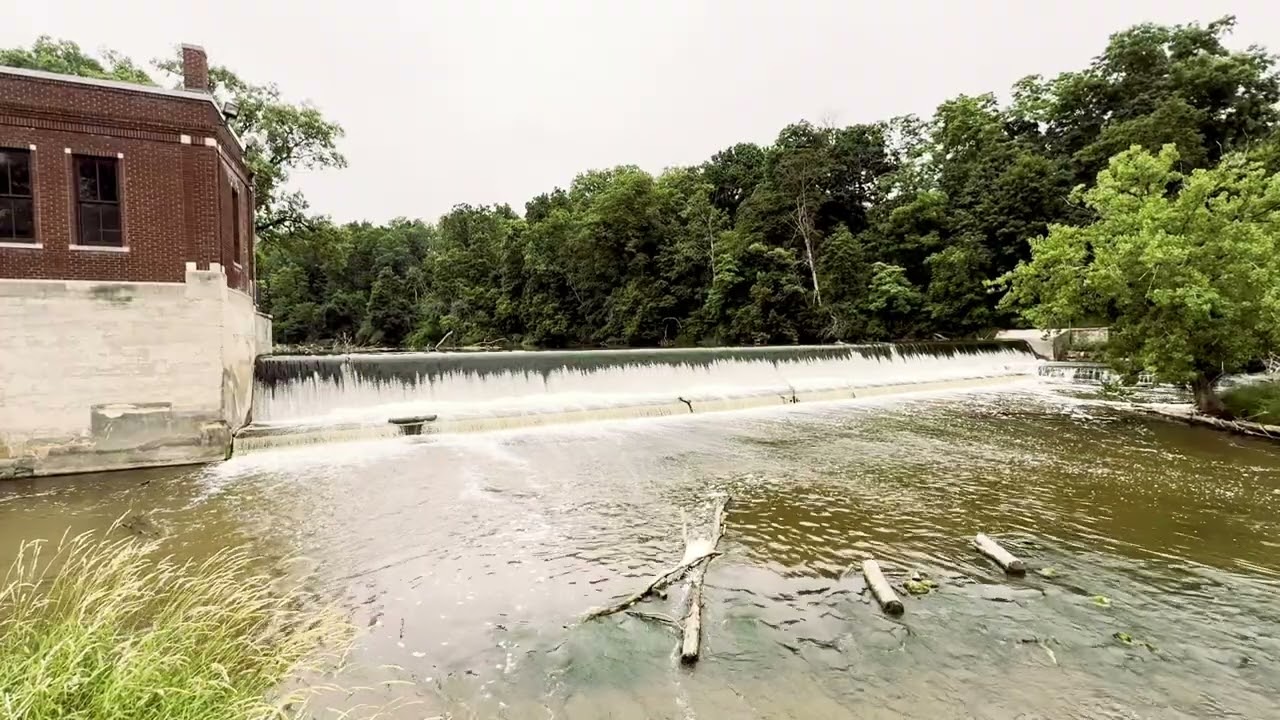 One Minute Relaxing Waterfall in Sheboygan Falls, Wisconsin