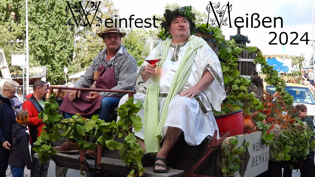 🍇 Weinfest Meißen 2024 - Großer Fest-Umzug (komplett) - 29.09.2024 🍷