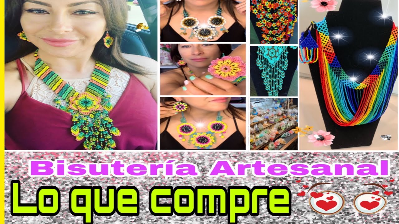 JOYERÍA  ARTESANAL que compre en Merida  🙌🏼🙌🏼Arte Huichol ❤️lennieth❤️