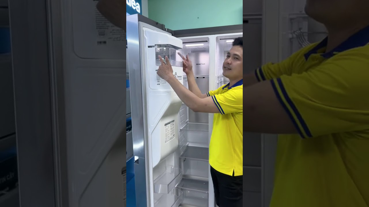 Tủ lạnh LG cốc cốc sáng đèn!!!