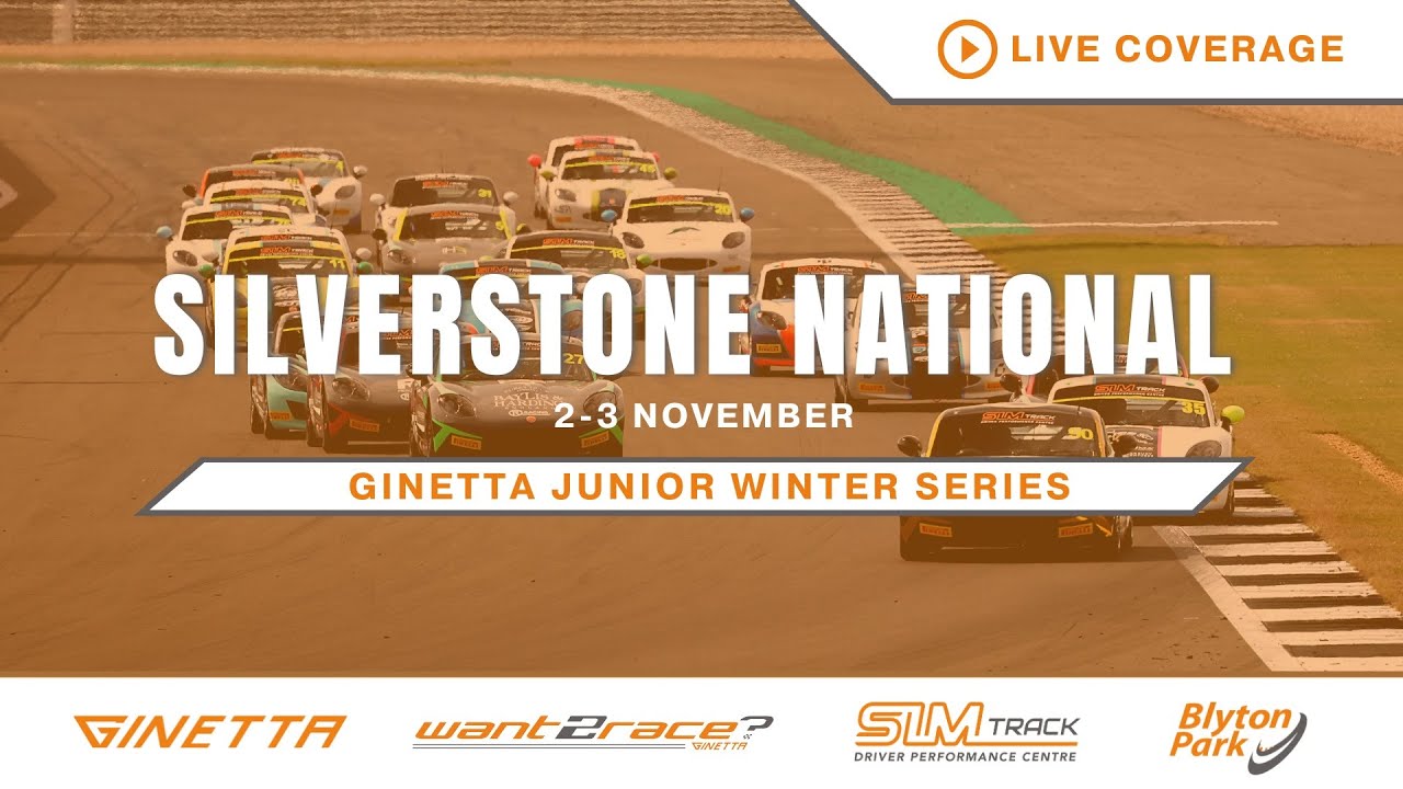 Ginetta Junior Winter Series | Silverstone | Race 2 | LIVE