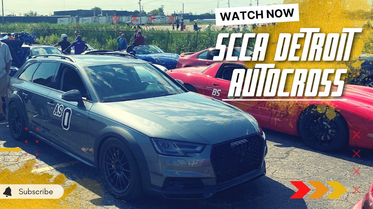 Went faster than a Supra and a Lotus with my Audi Allroad at autocross!? Detroit SCCA Solo 7/3/2022
