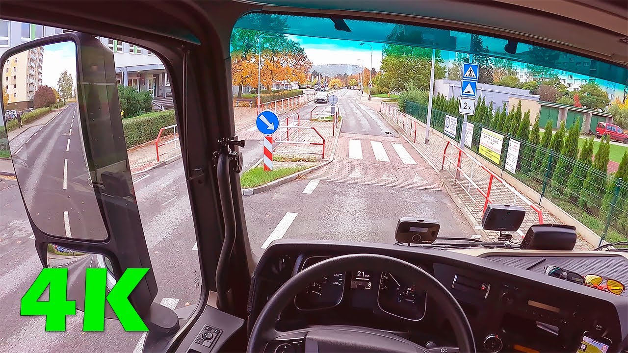 4k POV TRUCK City DRIVING Mercedes Actros MP4 to Mlada Boleslav CZ #trucks #povtruckdriving #ets2
