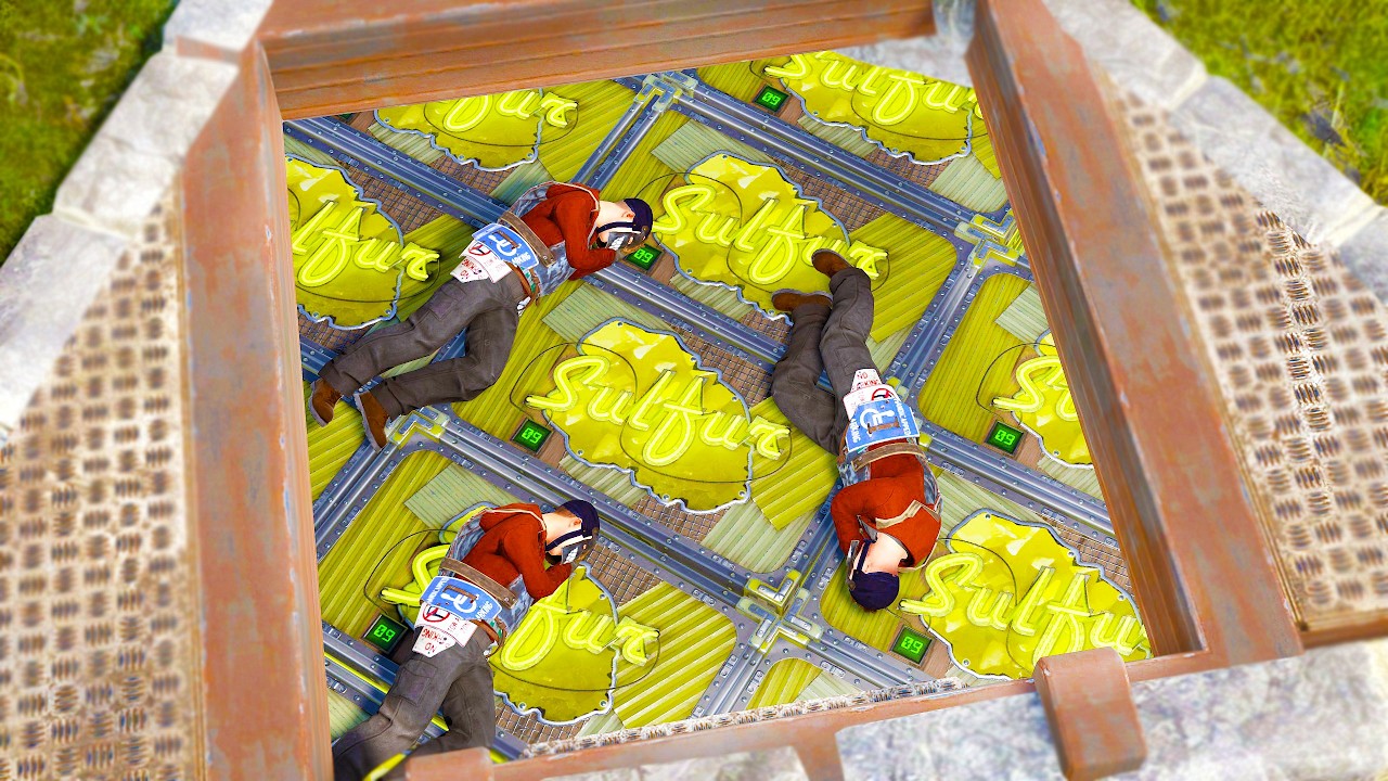 i found a clans hidden sulfur stash…