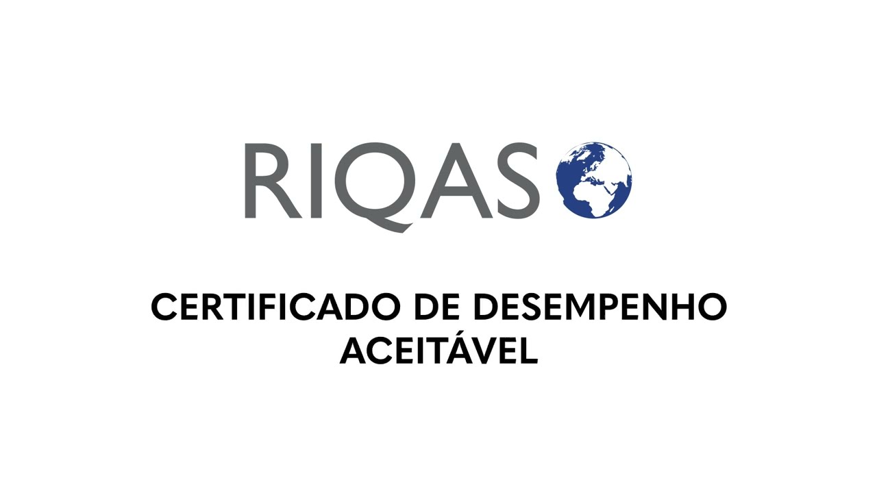 16 –  Certificado de Desempenho Aceitável