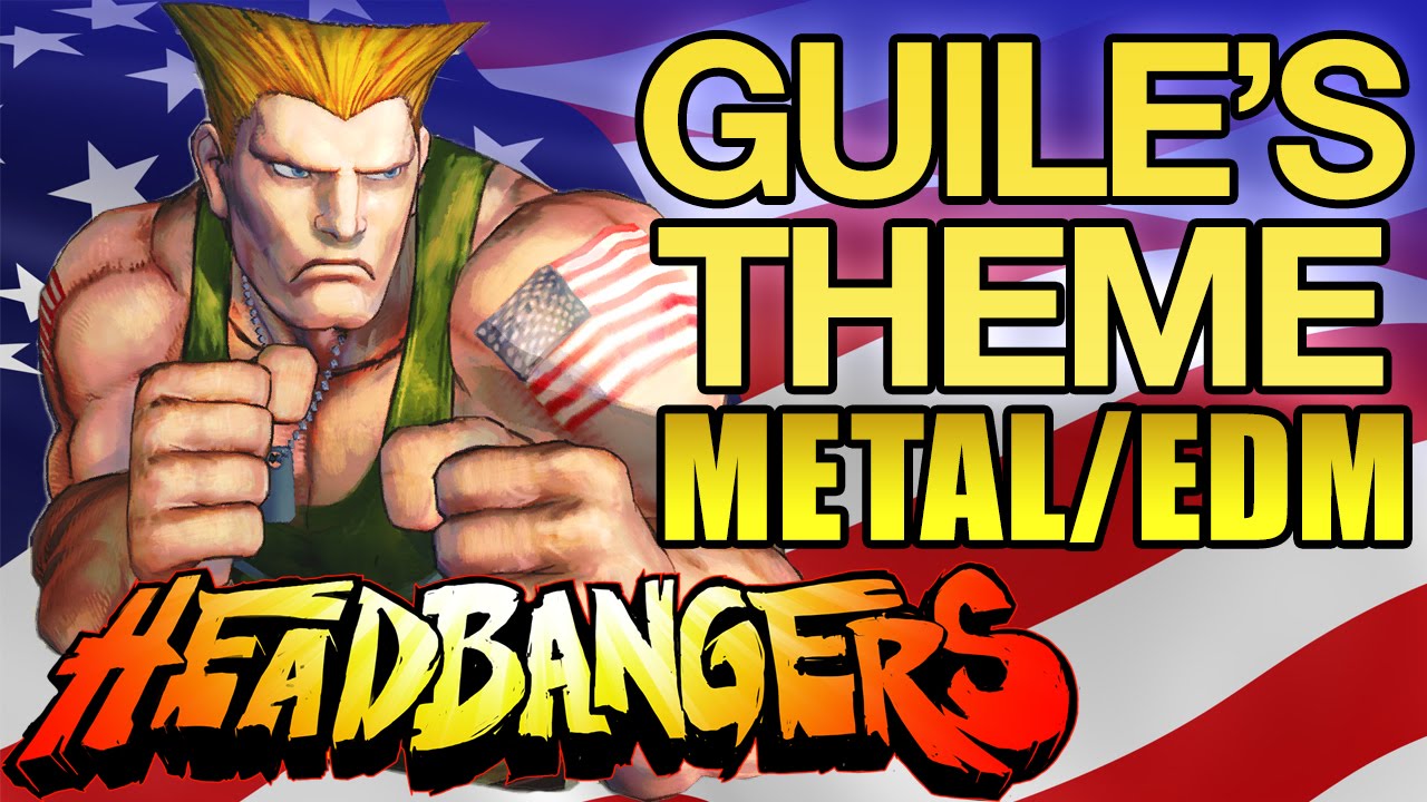 Guile's Theme Metal / EDM Remix ft. FamilyJules7X - A_Rival - HeadBangers Bonus Track - GameChops
