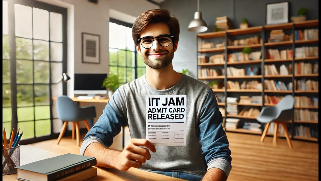 IIT JAM Mathematics Admit Card 2025 Released - Check How to Download