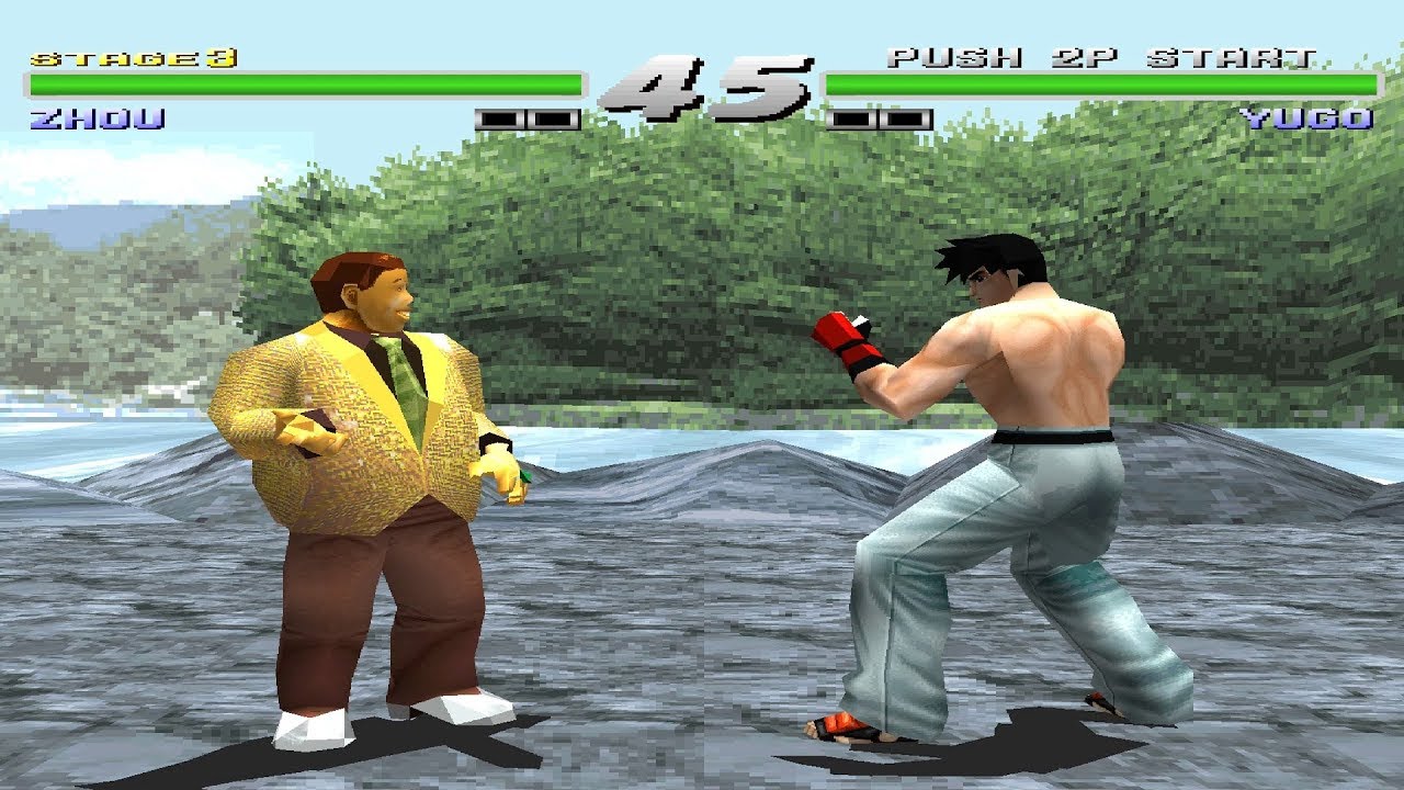 Kensei: Sacred Fist [PS1] - play as Zhou Leimeng