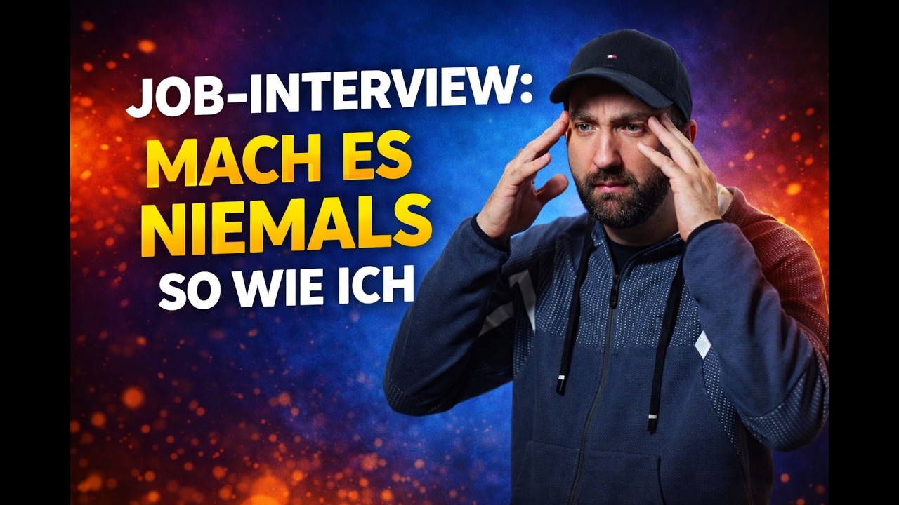 Tue DAS niemals im Job-Interview