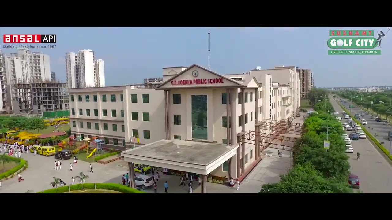 Sushant Golf City from Drone