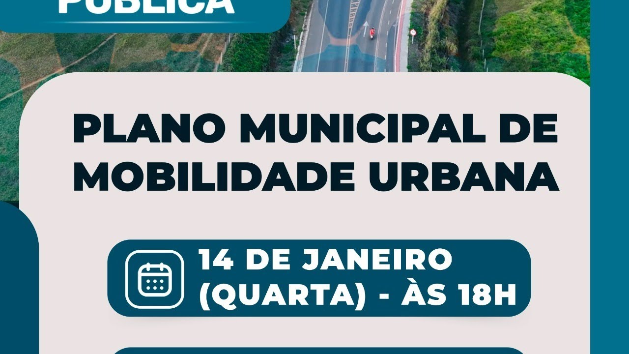 Audiência Pública - Plano Municipal de Mobilidade Urbana - Prefeitura de Piúma