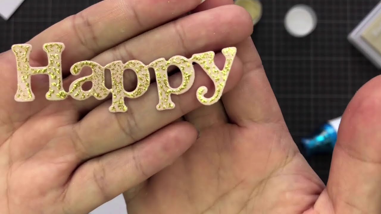 Mixing Glitter with Embossing Powder  #embossingpowder #alinacutle #alinacraft