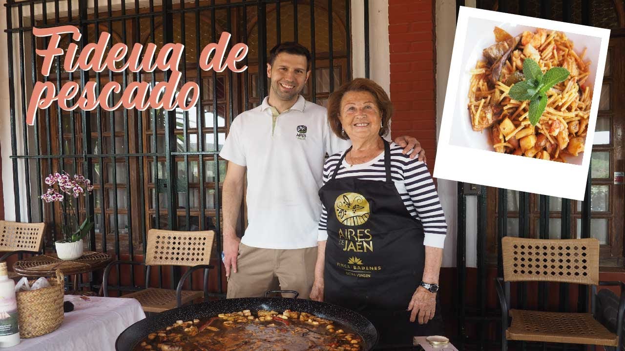 👉 Cómo hacer una FIDEUA de PESCADO fácil y rápido 🍽