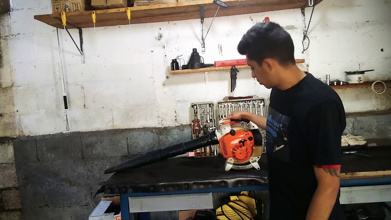 Motor travou? Soprador Stihl BG 86C