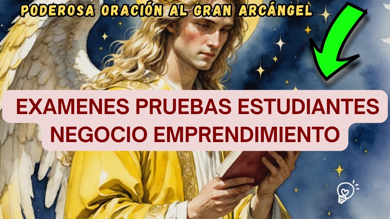 Oración para los Estudios y Concentración│El Secreto para Aprobar Exámenes y Eliminar el Estrés.📚