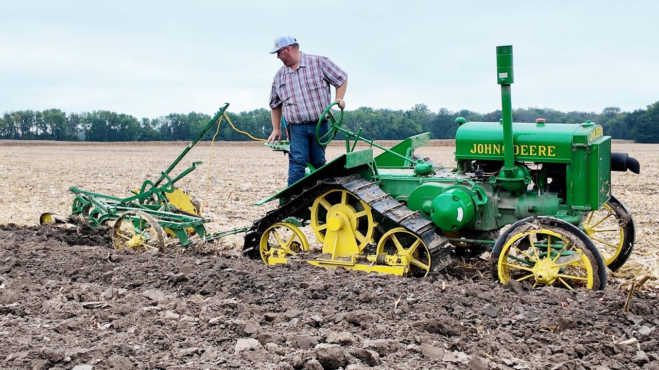 Vintage & Special Built Tractors Plowing
