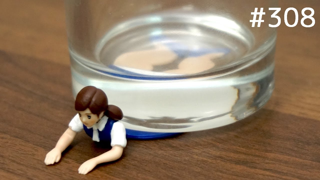底からコップのフチ子。Sokoko. Fuchico On The Cup. japanese kawaii goods