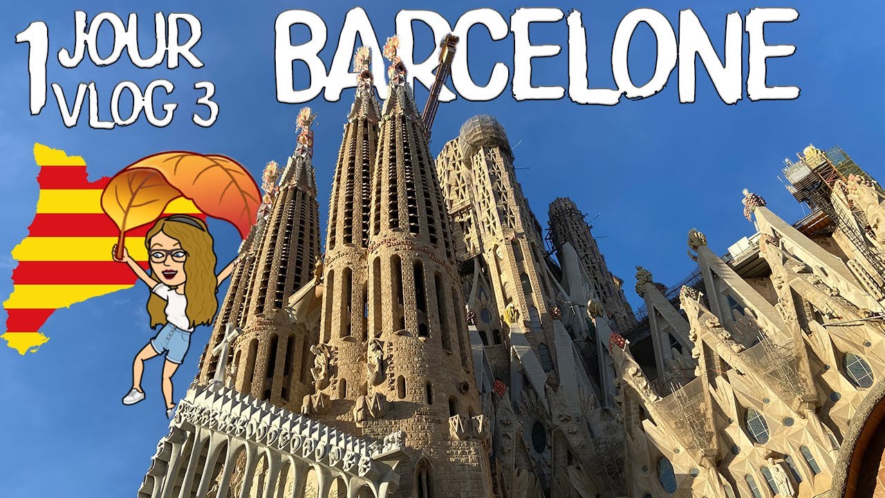 1 JOUR A BARCELONE EN ESPAGNE - ROAD TRIP CATALOGNE - VLOG 3 #TRAVELWITHMANON