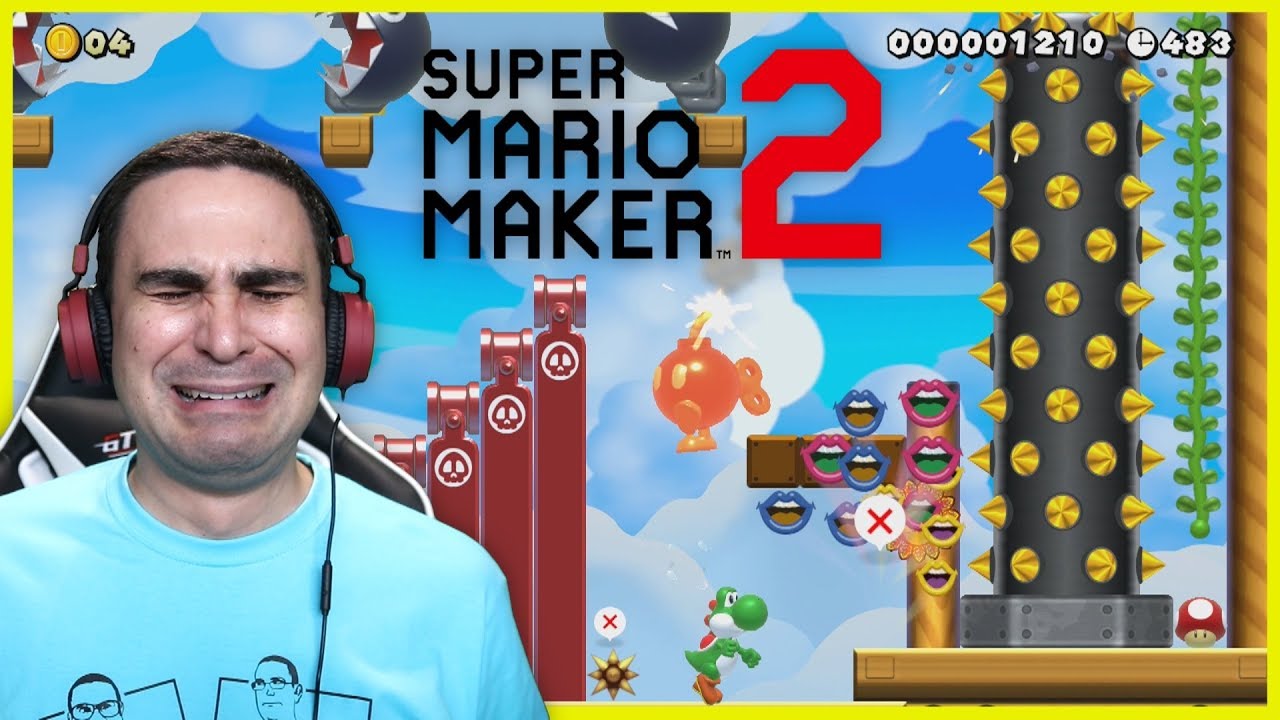 Νομίζω Τρελαίνομαι.. (Super Mario Maker 2 #3)