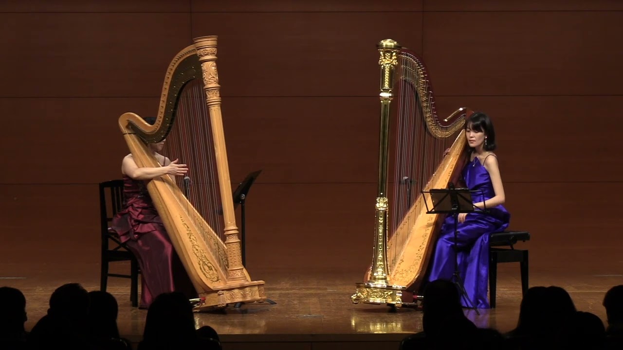 B.Andres:Dyades 2harp B.アンドレ「ドリュアデス」２台ハープのための