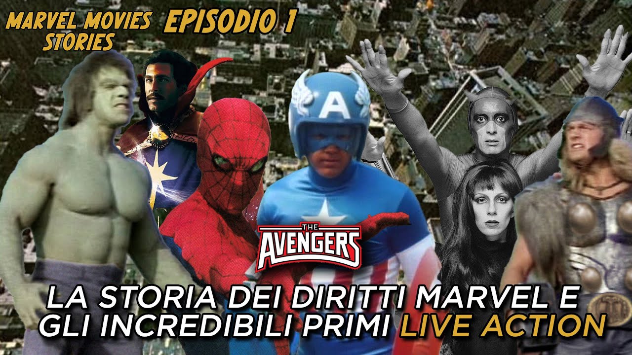 LA STORIA dei DIRITTI MARVEL e GLI INCREDIBILI PRIMI LIVE ACTION! MARVEL MOVIES STORIES #1