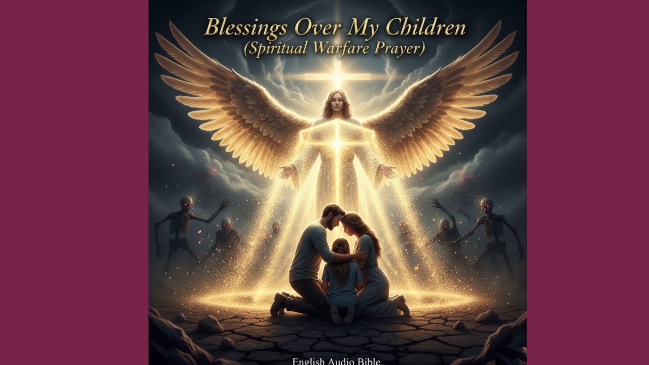 Blessings Over My Children | Spiritual Warfare Prayer for Children | Spoken Word Christian Prayer