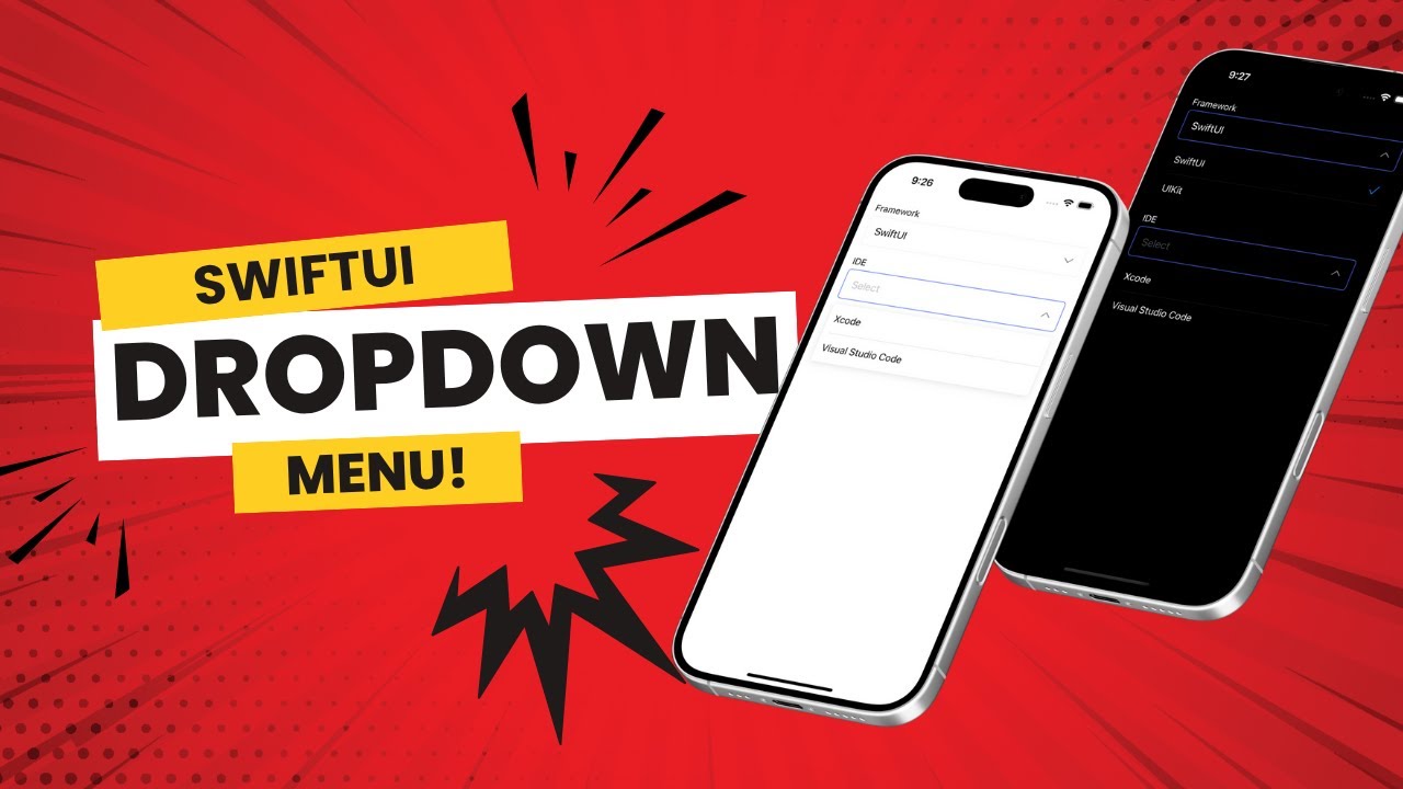 SwiftUI DropDownMenu – Custom Dropdown Component with Selection Callback