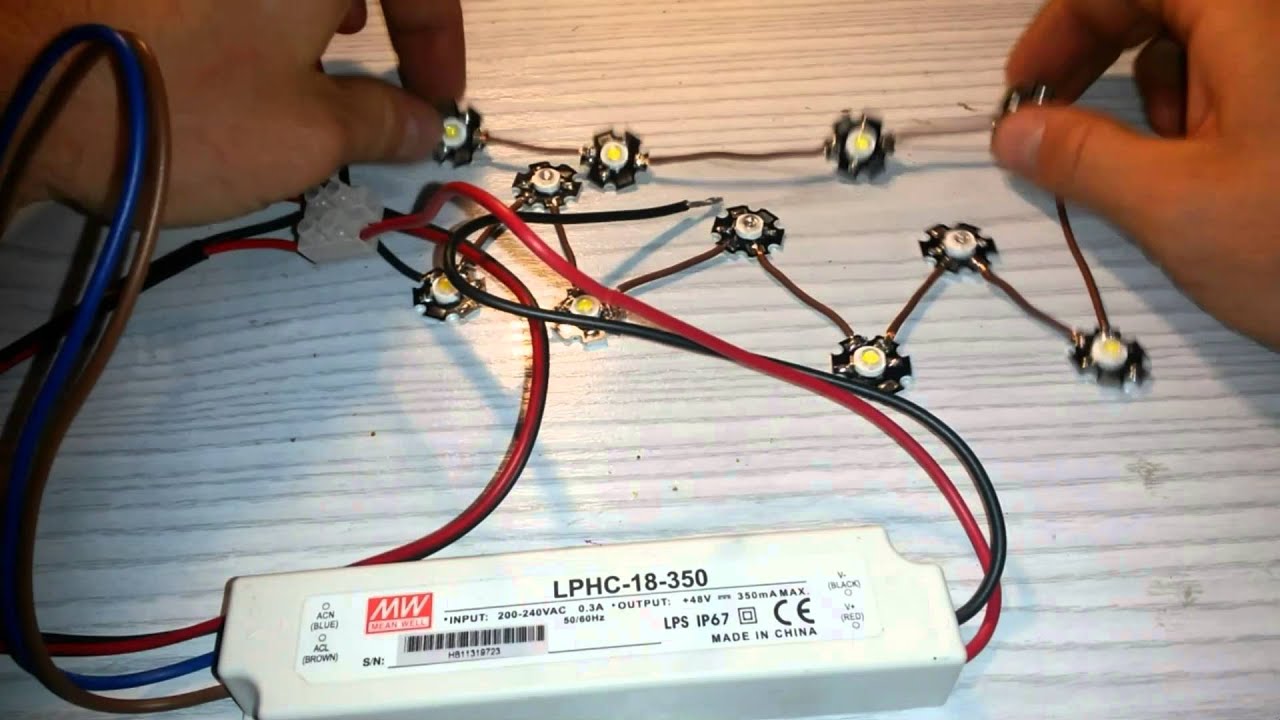 mn-tech.pl 25. Oświetlenie power LED dla krewetkarium 30L - cz.1