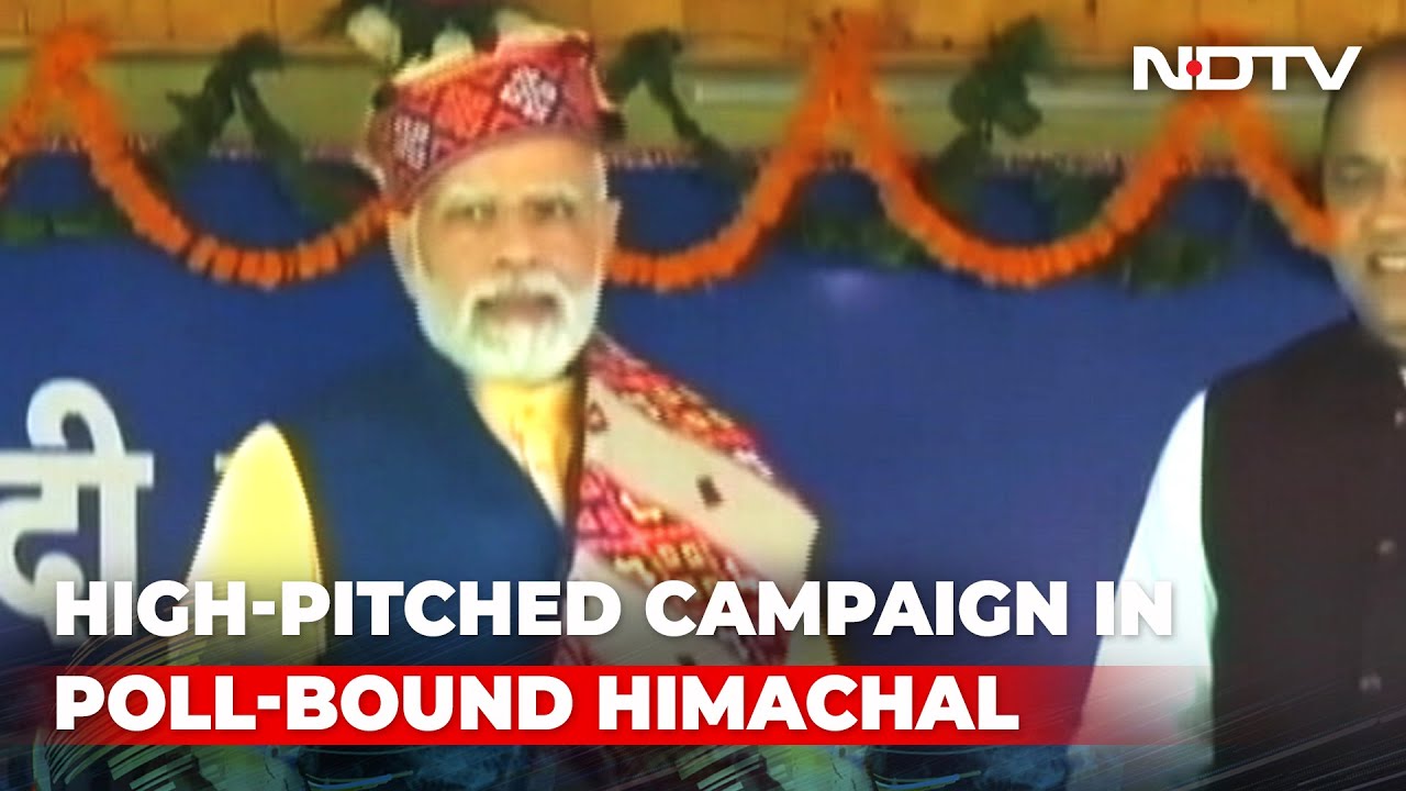 BJP Leaders Crying On Stage In Himachal, Party Banks On PM's Face vs Rebels