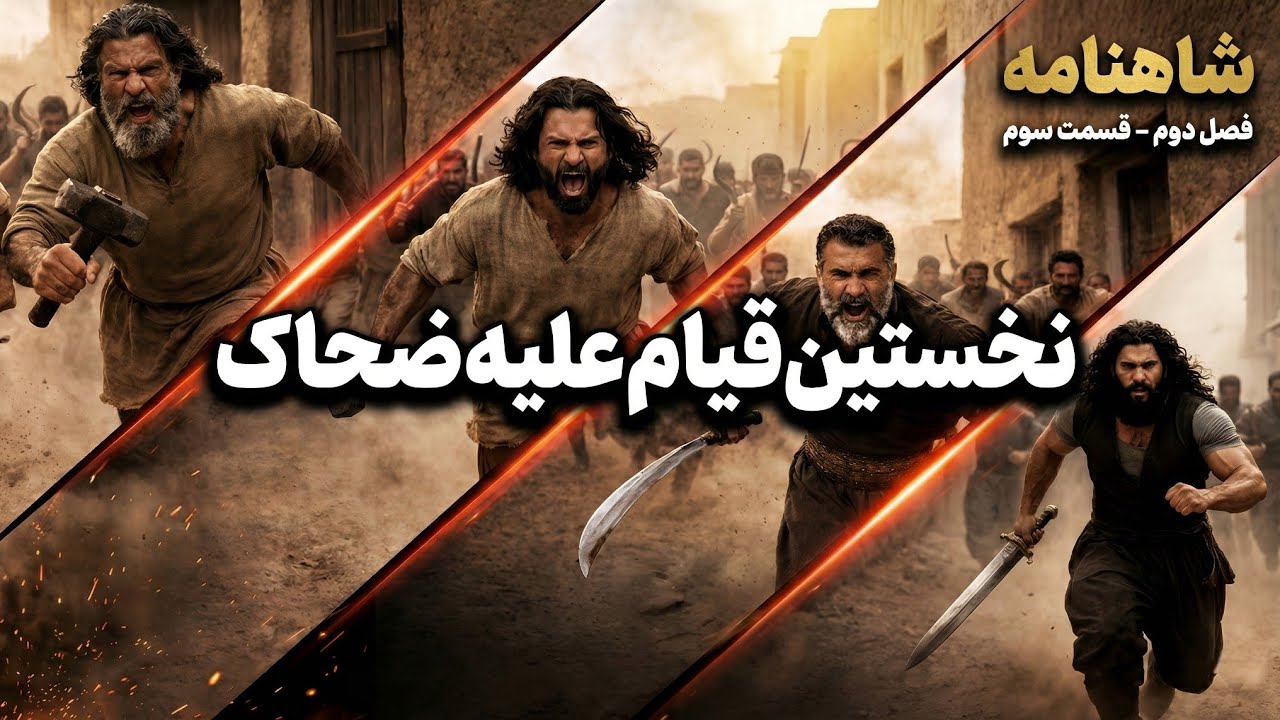 نخستین قیام علیه ضحاک | شاهنامه | فصل ۲ - قسمت ۳