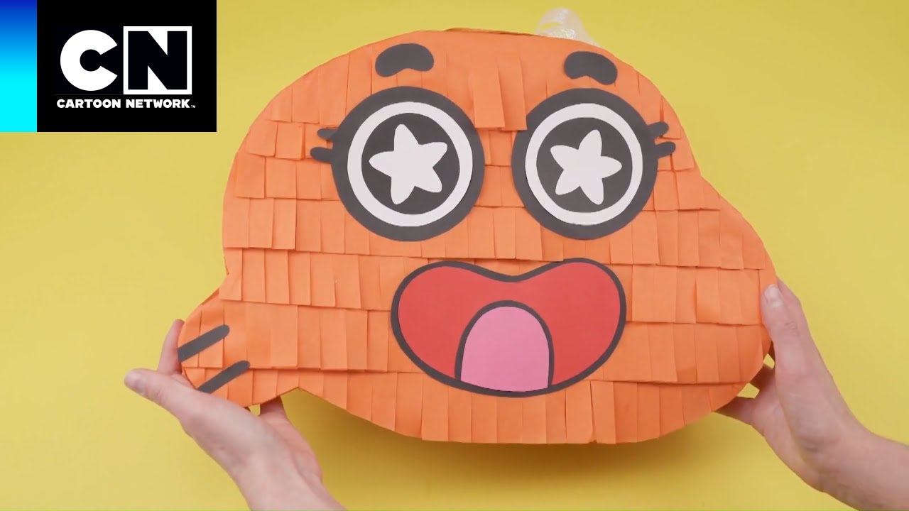 DIY - Hazlo Tú Mismo | Piñatas de Gumball y Darwin | ¡Vamos a Constuir! | Cartoon Network
