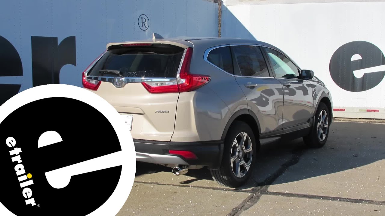 Step-By-Step Installation Tutorial for the Curt Trailer Hitch Receiver on a 2018 Honda CR-V