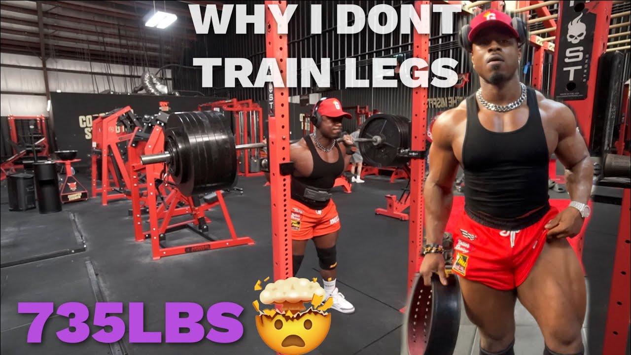 Vlog 014 | Why I don't train legs, 735lb squat, sneaky links, dots, and more | LIFE UPDATE
