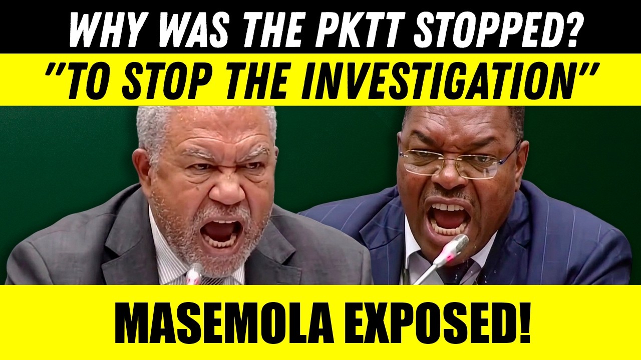 ШОКИРУЮЩЕЕ РАЗОБЛАЧЕНИЕ!!! Масемола подтверждает, что PKTT была расформирована, чтобы остановить ...