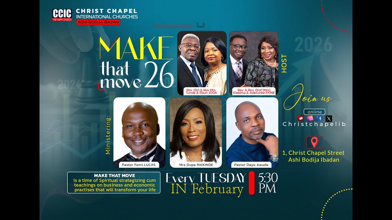 TUESDAY SERVICE || 24th February 2026