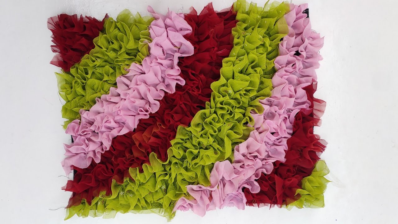 Paydan doormat घर पर पड़े हुए कपड़ो से बनाए बहुत सुन्दर और मुलायम पायदान Paydan banane Ka tarika