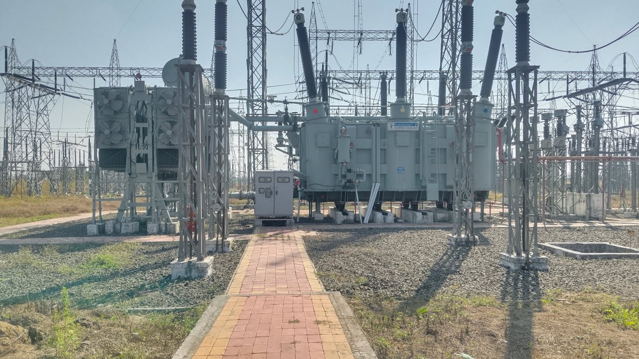 315 MVA Transformer # Under Running Live condition ⚡# under operation 2020 # Power # Electrical eq.