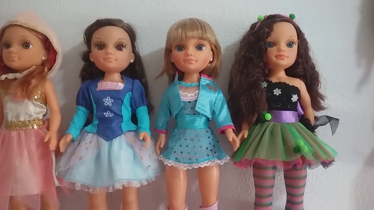 La colección de Nancys New de mi sobrinilla.