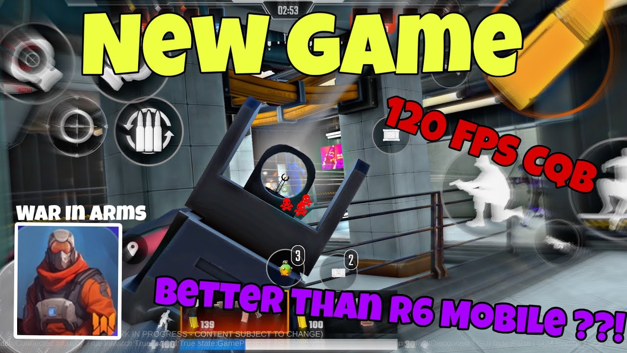 WAR IN ARMS *NEW* CQB Game Is Better Than R6M ??!! War In Arms Prime Forces 